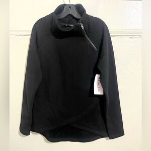 Athleta Cozy Karma Adym Pullover Black Women's Sweater